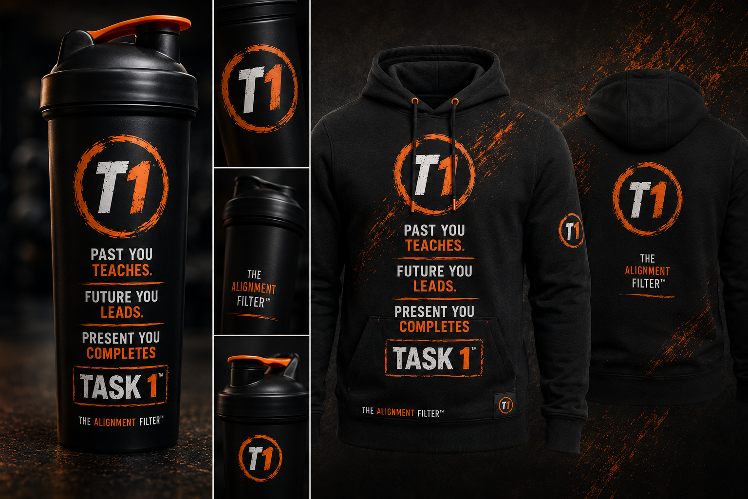 Alignment Filter Hoodie Front and Back